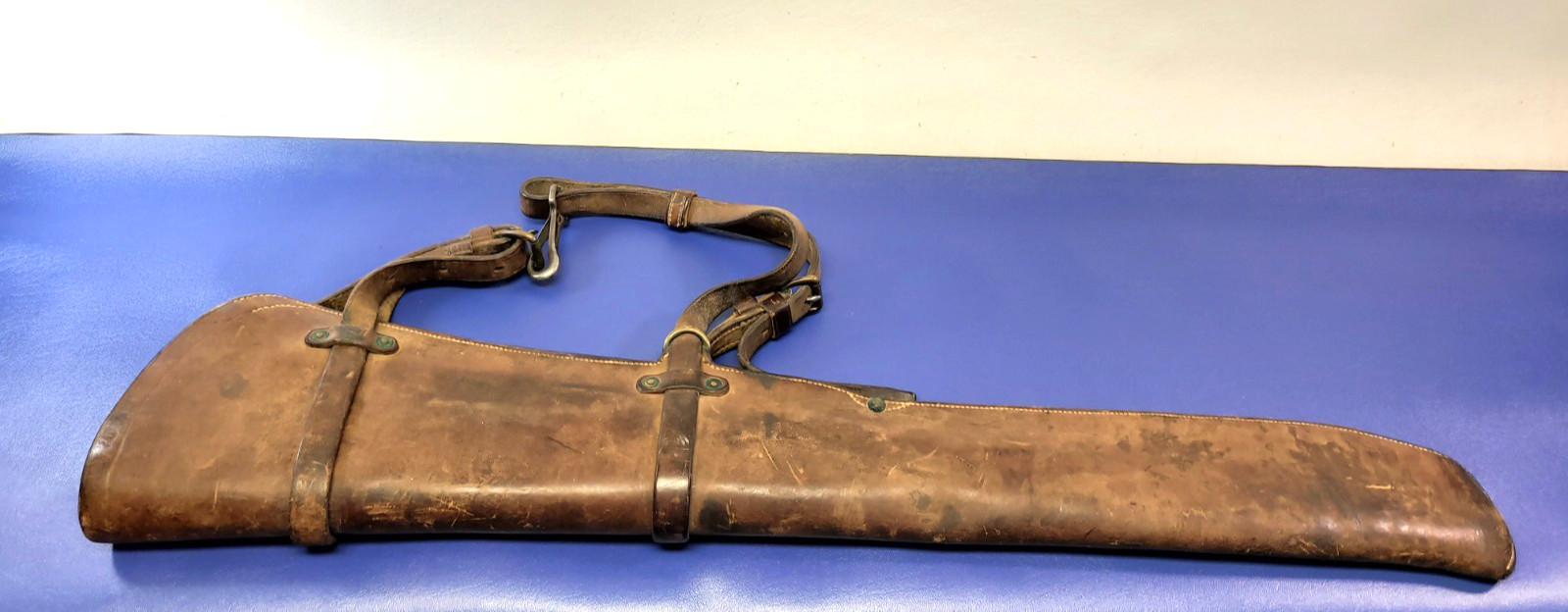 WWI US G. Lawrence Leather Rifle Scabbard Krag & M1903 Regiment Marks TR2046