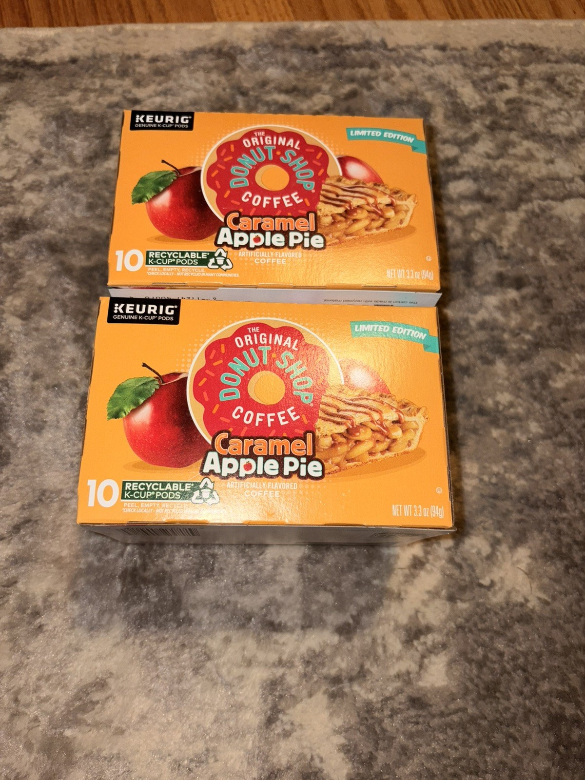 20xThe Original Donut Shop Caramel Apple Pie Coffee Keurig K-Cup Pod Light Roast 20xThe Original Donut Shop Caramel Apple Pie Coffee Keurig K-Cup Pod Light Roast