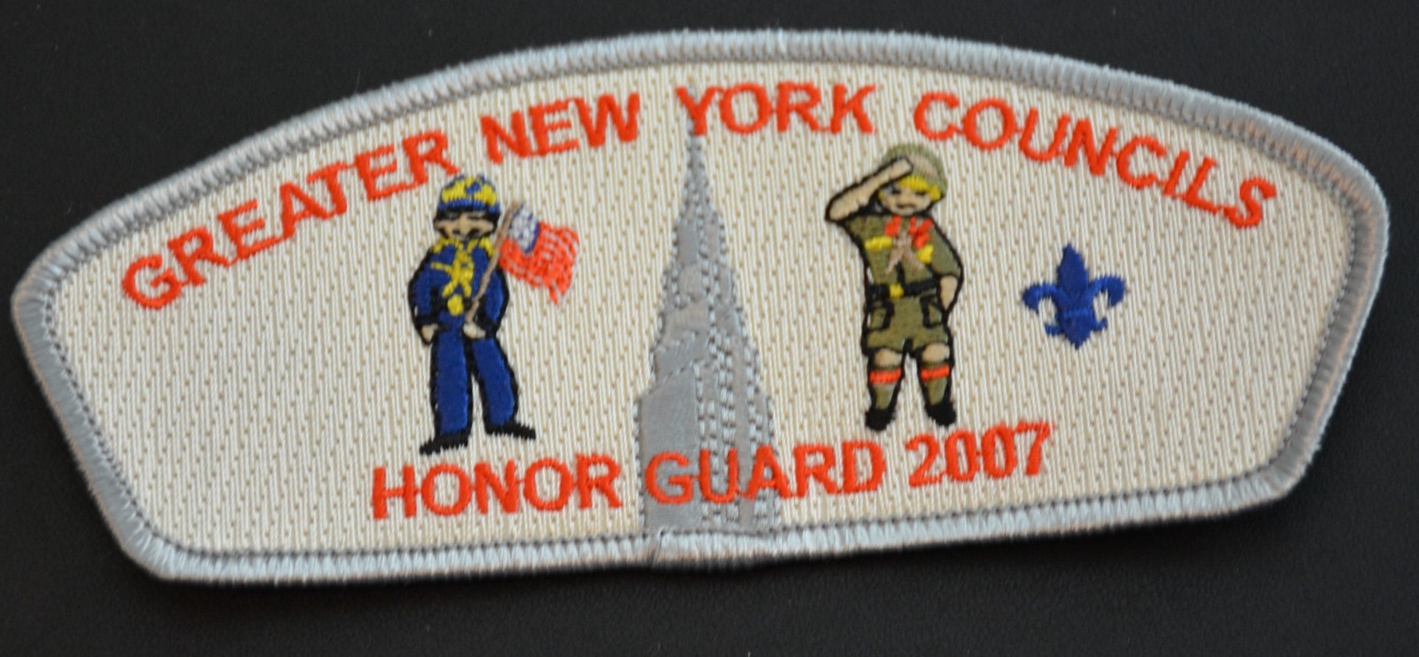 Greater New York Councils Honor Guard 2007 CSP (silver border) - BSA - 1204 Greater New York Councils Honor Guard 2007 CSP (silver border) - BSA - 1204