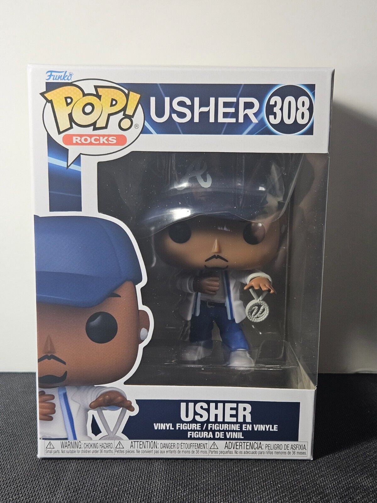Usher Funko Pop #308 + Pop Protector