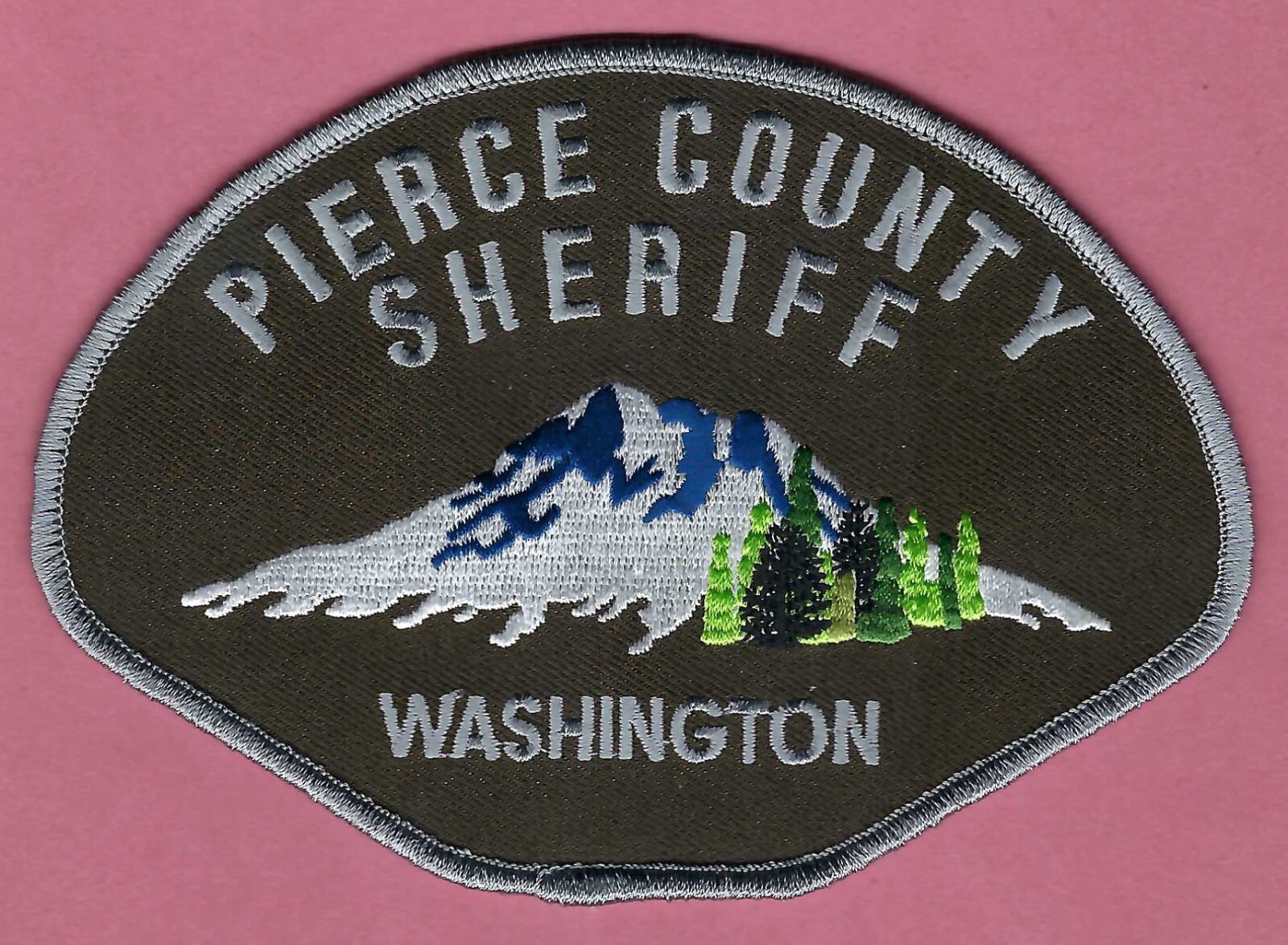 PIERCE COUNTY WASHINGTON SHERIFF SHOULDER PATCH SUBDUED PIERCE COUNTY WASHINGTON SHERIFF SHOULDER PATCH SUBDUED