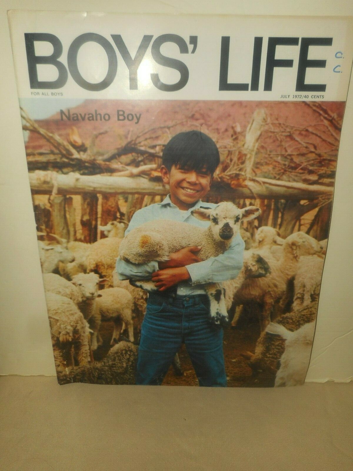 BOYS' LIFE Magazine July 1972 NAVAHO BOY Scouting Boating Lach Ness Monster BOYS' LIFE Magazine July 1972 NAVAHO BOY Scouting Boating Lach Ness Monster
