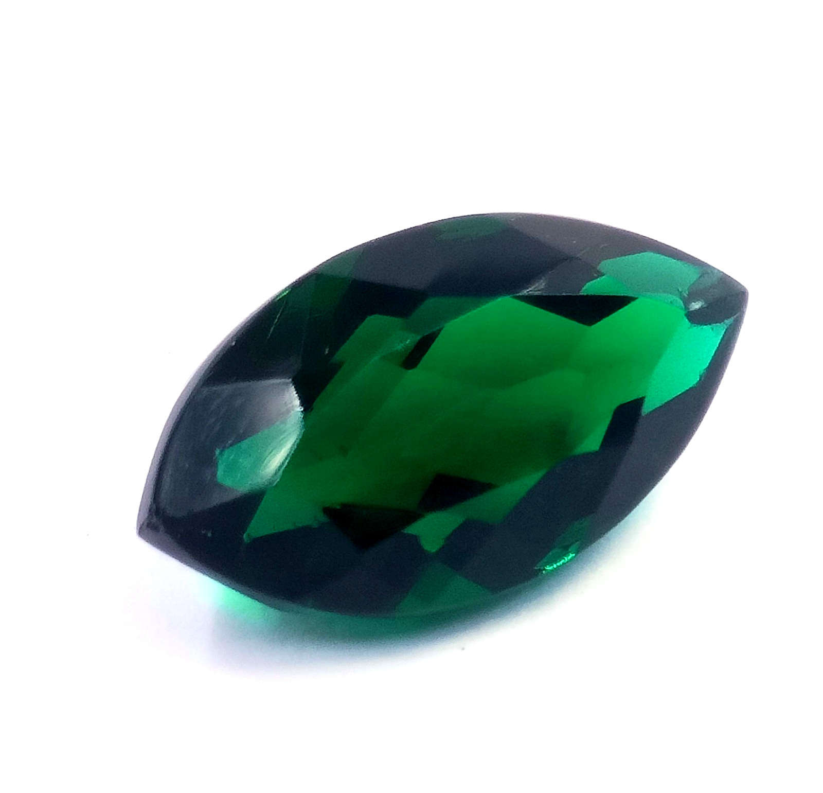 13.50 Ct Certified Natural Colombian Green Emerald-Marquise Loose Gemstone 6SHG