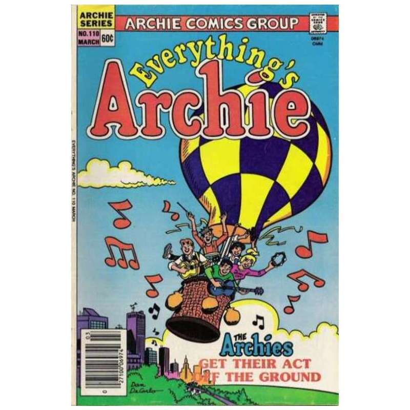 Everything\'s Archie #110 in Near Mint minus condition. Archie comics [y{
