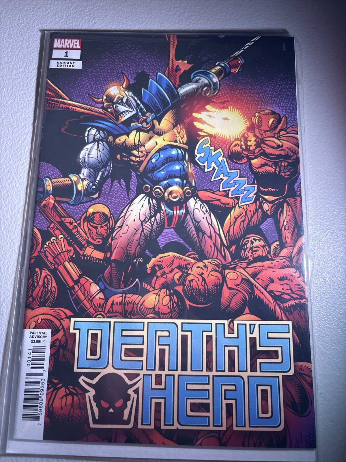 DEATHS HEAD 1 2019 1:50 LIAM SHARP VARIANT EDITION DEATHS HEAD 1 2019 1:50 LIAM SHARP VARIANT EDITION