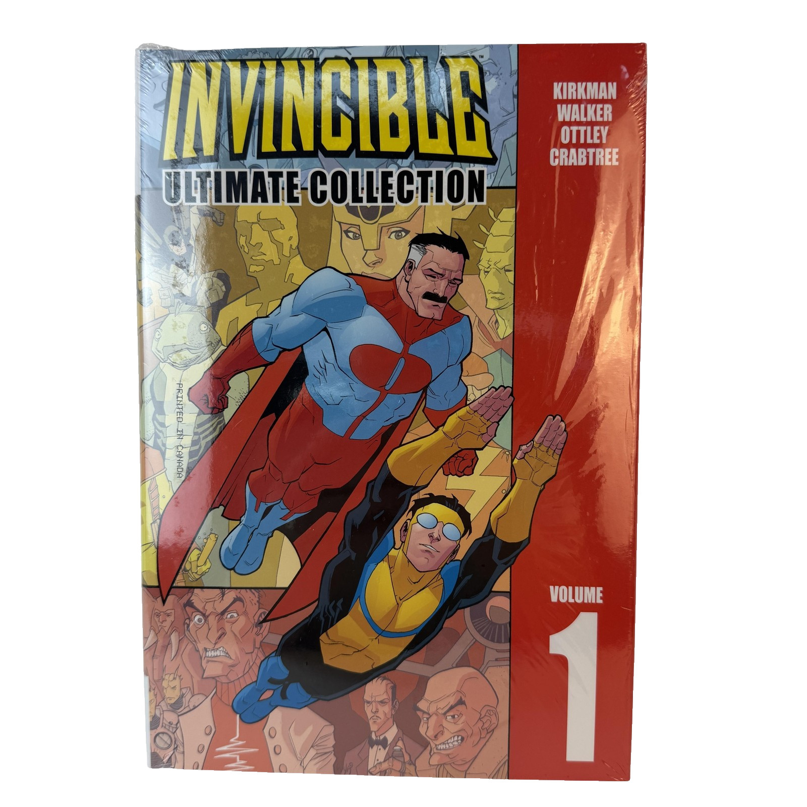 Invincible Ultimate Collection Vol 1 Hardcover Image Comics Sealed Kirkman 1-13 Invincible Ultimate Collection Vol 1 Hardcover Image Comics Sealed Kirkman 1-13