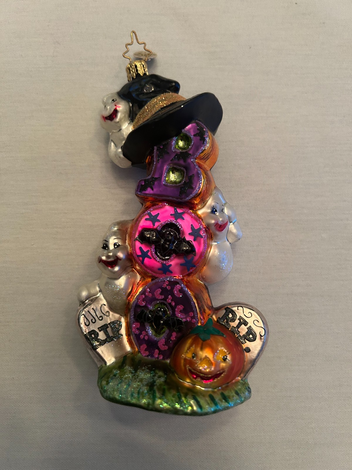 Christopher Radko Boo Grave Tidings Halloween