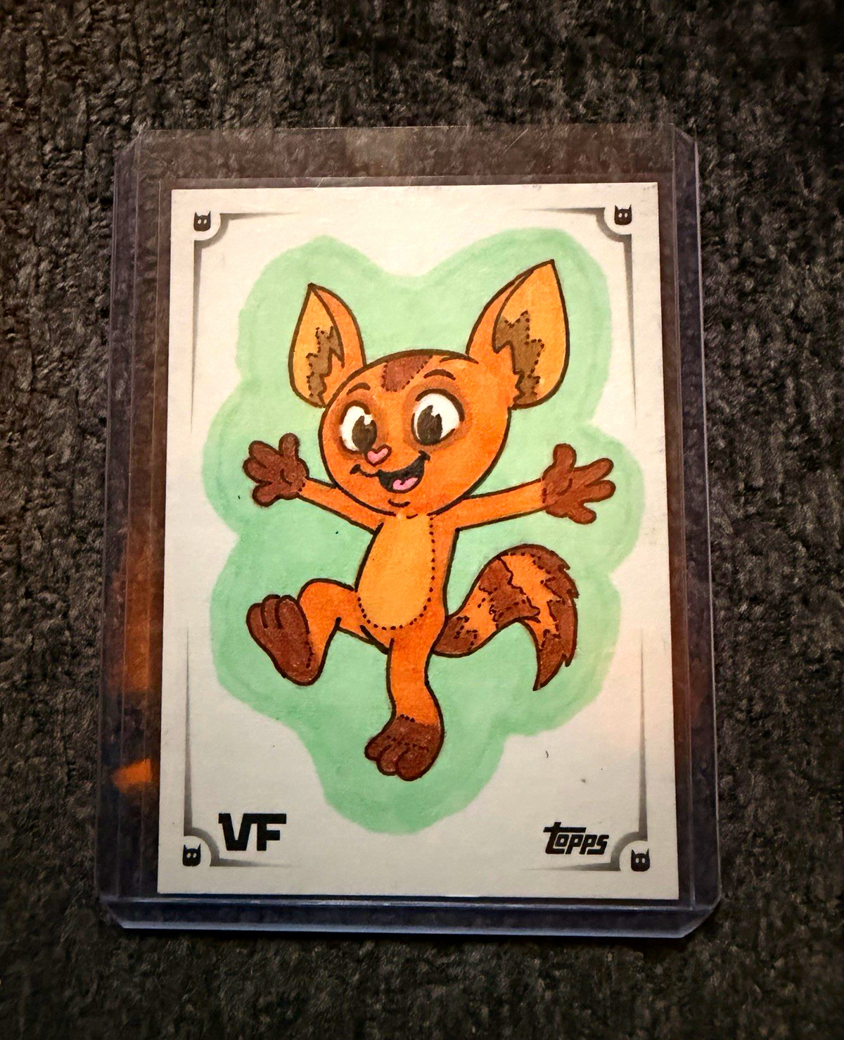 2026 Topps VeeFriends Chrome Amped Aye Aye Rusty Gilligan Sketch 1/1 2026 Topps VeeFriends Chrome Amped Aye Aye Rusty Gilligan Sketch 1/1