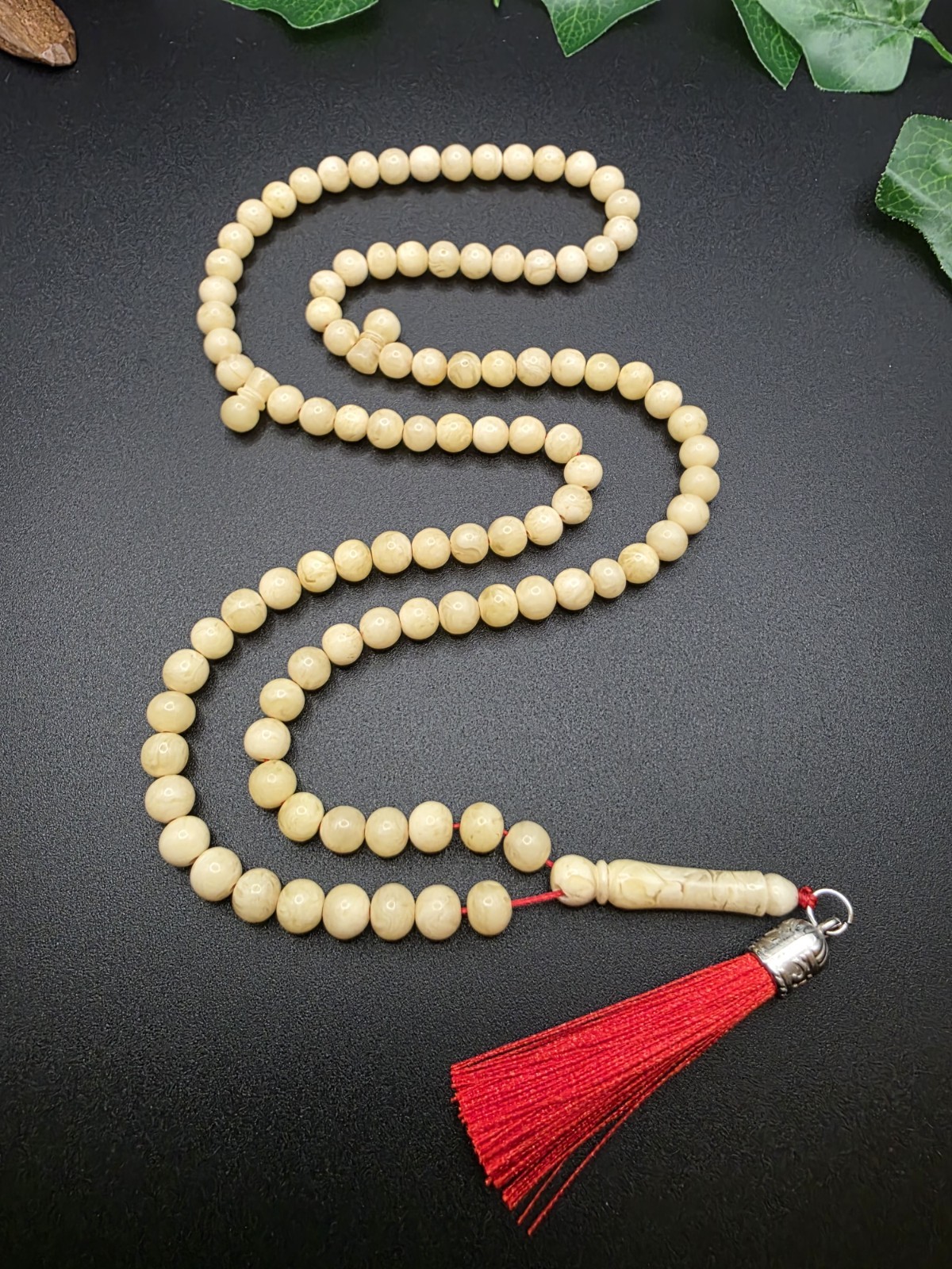 Antique Amber Dust Rosary Prayer 99 Beads Misbah مسباح انتيك تراب كهرب Antique Amber Dust Rosary Prayer 99 Beads Misbah مسباح انتيك تراب كهرب