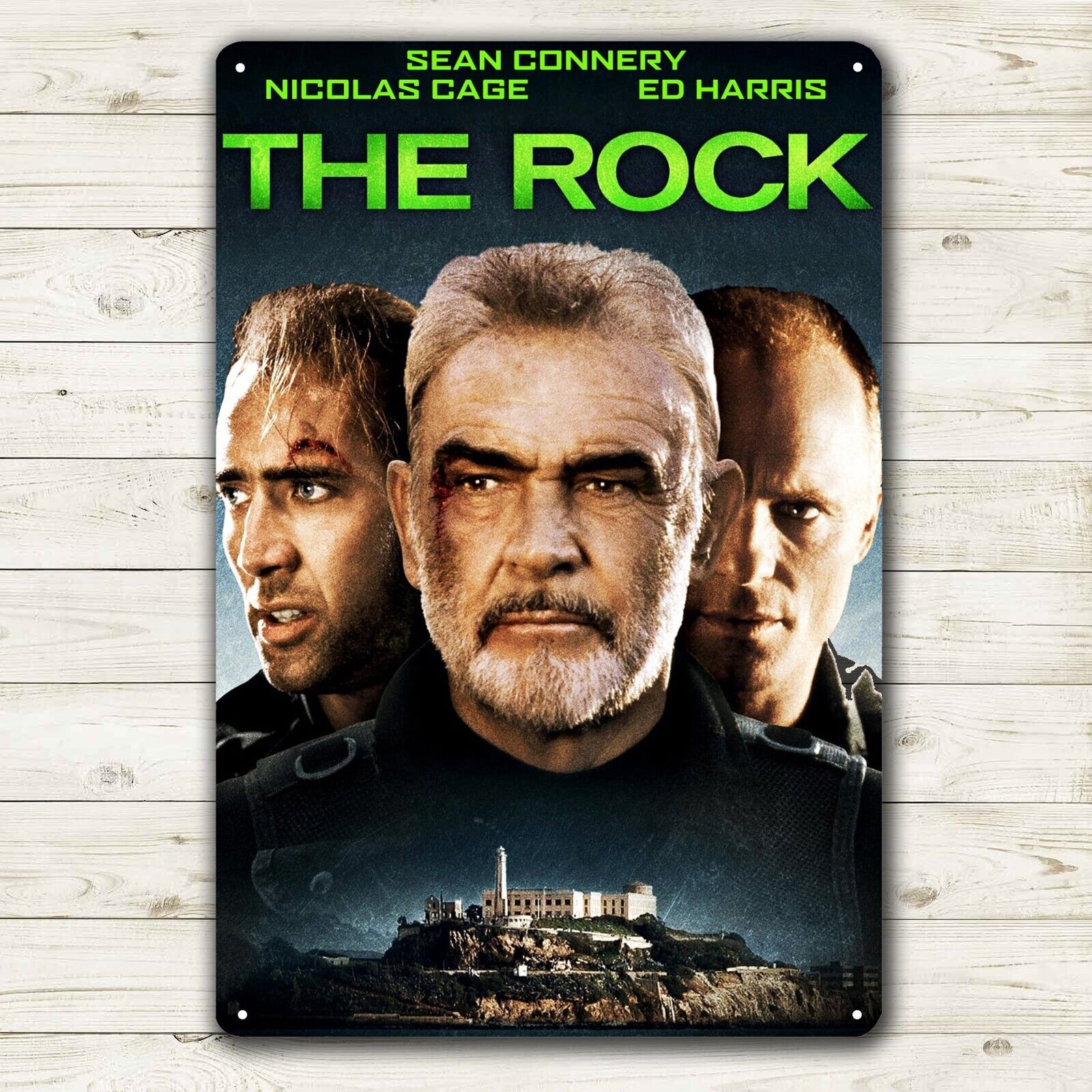 The Rock Movie Metal Poster Tin Sign 20x30cm Plaque