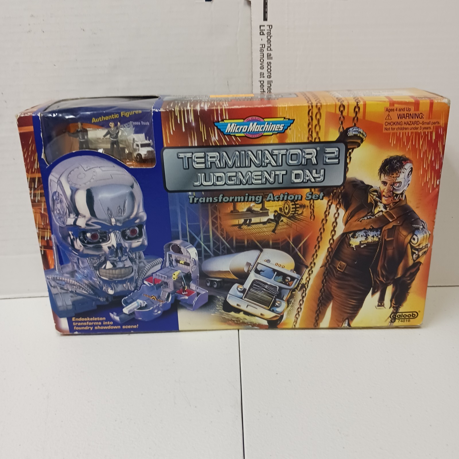 Vintage Terminator 2 T2 Micro Machines Transforming Action Set Galoob 1996 NIB Vintage Terminator 2 T2 Micro Machines Transforming Action Set Galoob 1996 NIB