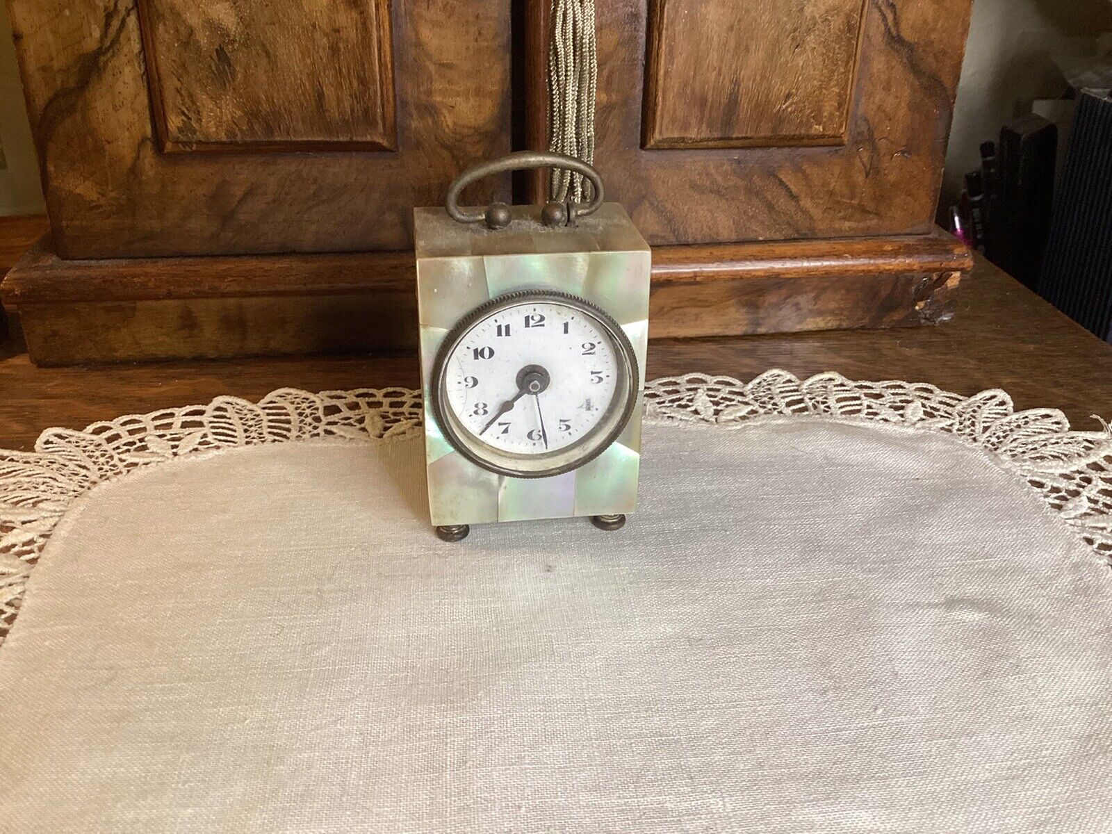 Mother Of Pearl Carriage Clock