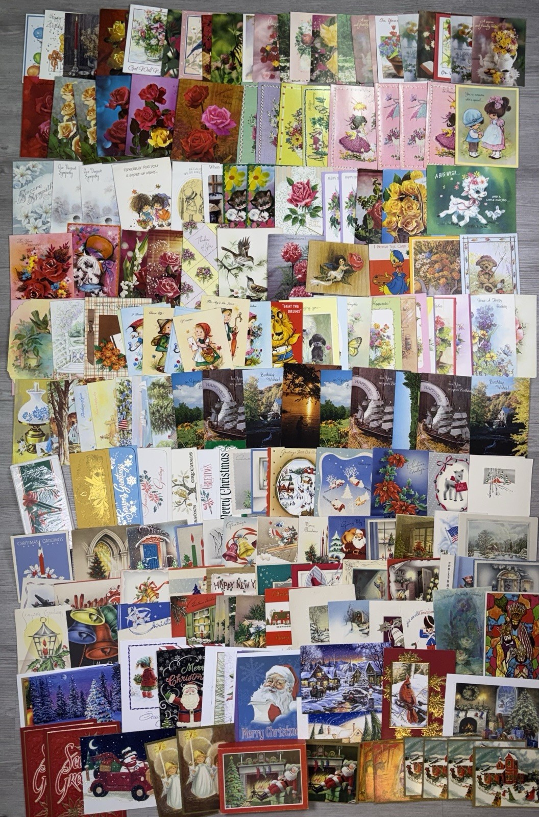 Huge Lot Greeting Cards Vintage Modern Unused All Theme Scrapbook Ephemera 150+ Huge Lot Greeting Cards Vintage Modern Unused All Theme Scrapbook Ephemera 150+