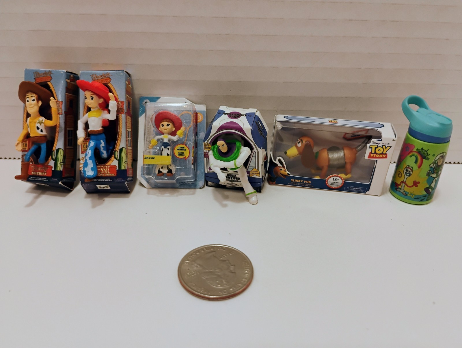 Disney Pixar Toy Story Mattel Mini Figures Lot of 6 Woody Buzz Jessie Slinky NIB Disney Pixar Toy Story Mattel Mini Figures Lot of 6 Woody Buzz Jessie Slinky NIB