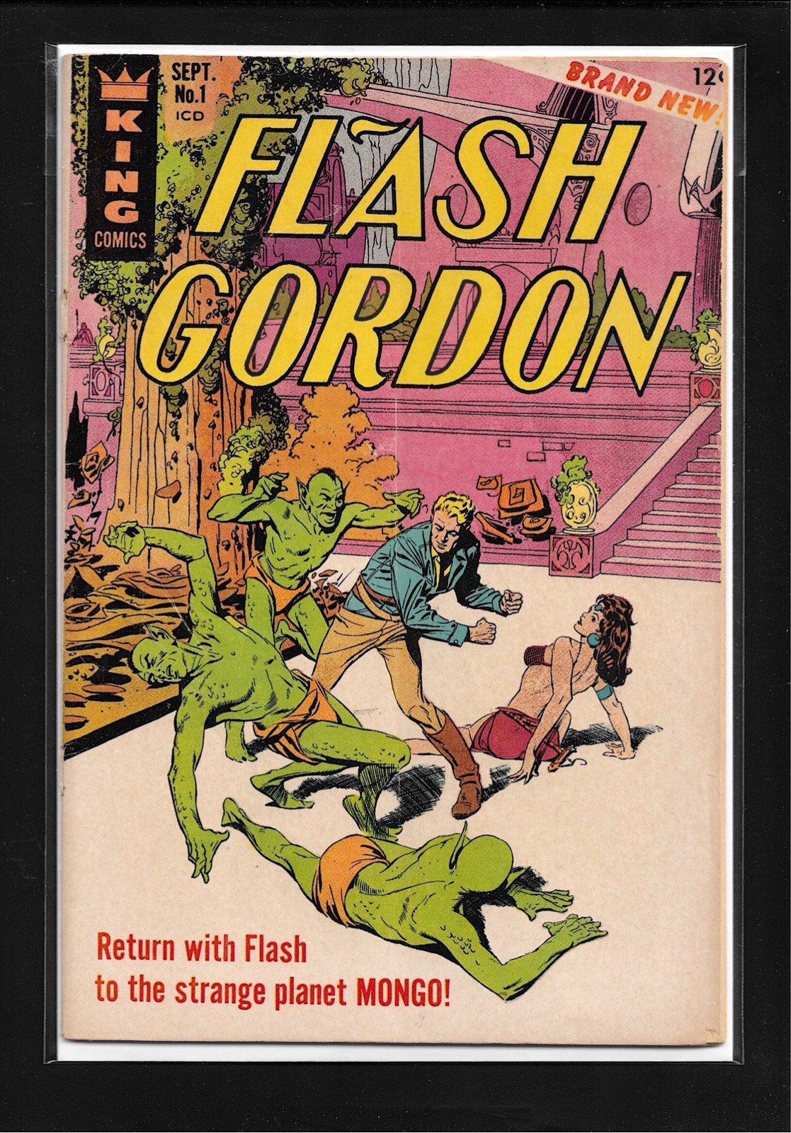 Flash Gordon #1 (1966): 1st Silver Age Appearance Flash Gordon King Comics GD Flash Gordon #1 (1966): 1st Silver Age Appearance Flash Gordon King Comics GD