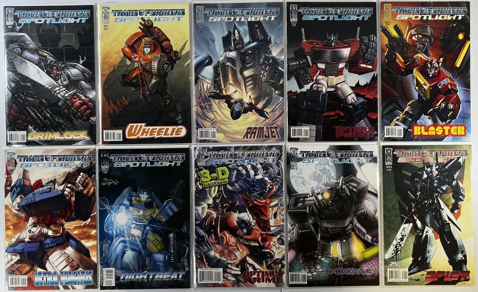 Transformers Spotlight Series 2006 Lot of 13 NM-M