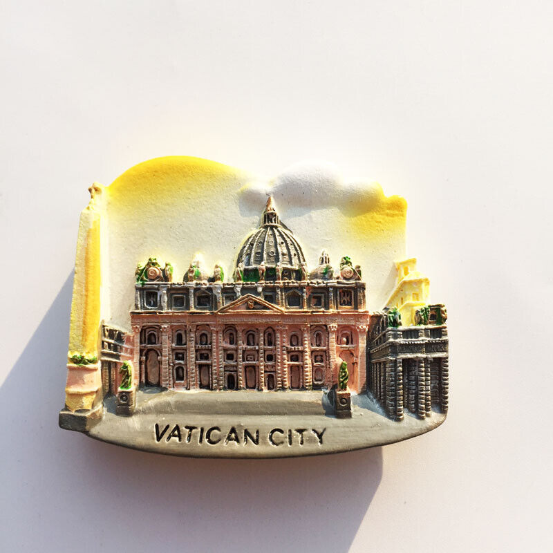 Vatican City Italy Roma Tourism Tourist Travel Souvenir 3D Resin Fridge Magnet