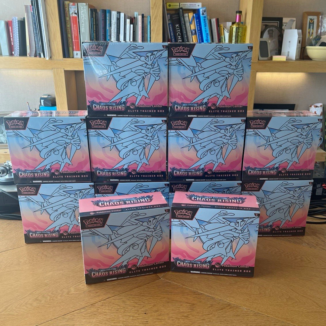 Pokémon Center Elite Trainer Box x2 Chaos Rising Pokémon TCG - factory sealed ✅ Pokémon Center Elite Trainer Box x2 Chaos Rising Pokémon TCG - factory sealed ✅