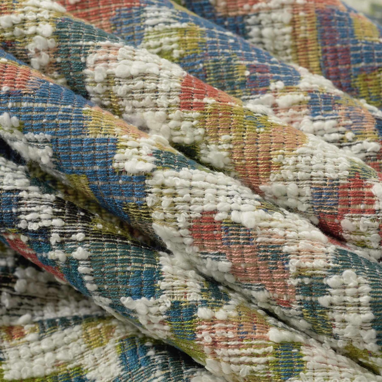 Stroheim Abstract Modern Weave Uphol Fabric- Bryant / Starfish 2.10 yds 1340802