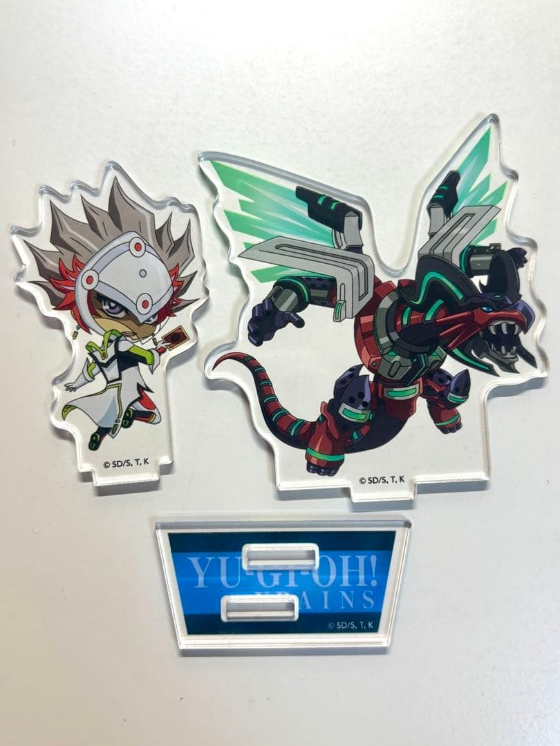Yu-Gi-Oh Barrel Dragon Acrylic Stand Ryomi Kogami VRAINS Character Figure used Yu-Gi-Oh Barrel Dragon Acrylic Stand Ryomi Kogami VRAINS Character Figure used