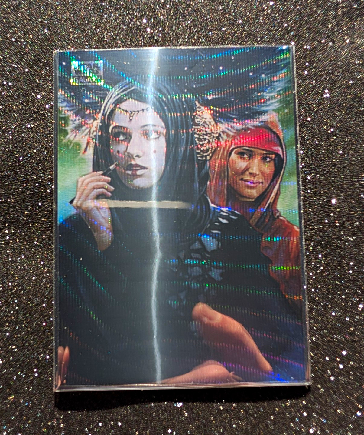 Topps 2024 Star Wars Galaxy #56 Daring Deception Sabé Serial Numbered /99 Topps 2024 Star Wars Galaxy #56 Daring Deception Sabé Serial Numbered /99