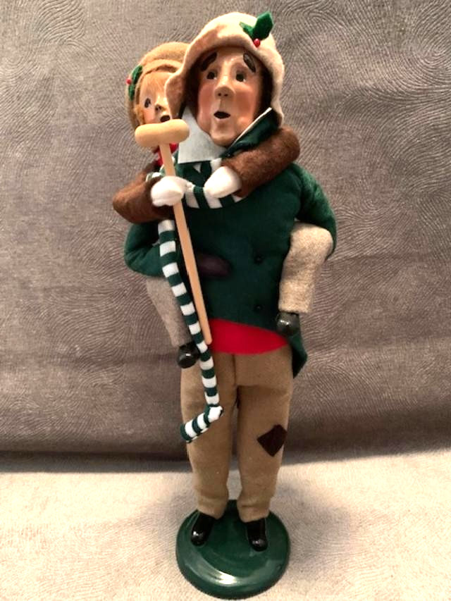 Vintage Byers Choice Ltd - 1991 /1994 Bob Cratchit and Tiny Tim Second Edition Vintage Byers Choice Ltd - 1991 /1994 Bob Cratchit and Tiny Tim Second Edition