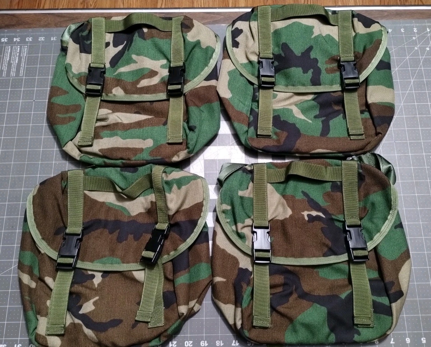 One, (1) New Made M81 Woodland LBT-0901 Style Butt Pack With Shoulder Strap 