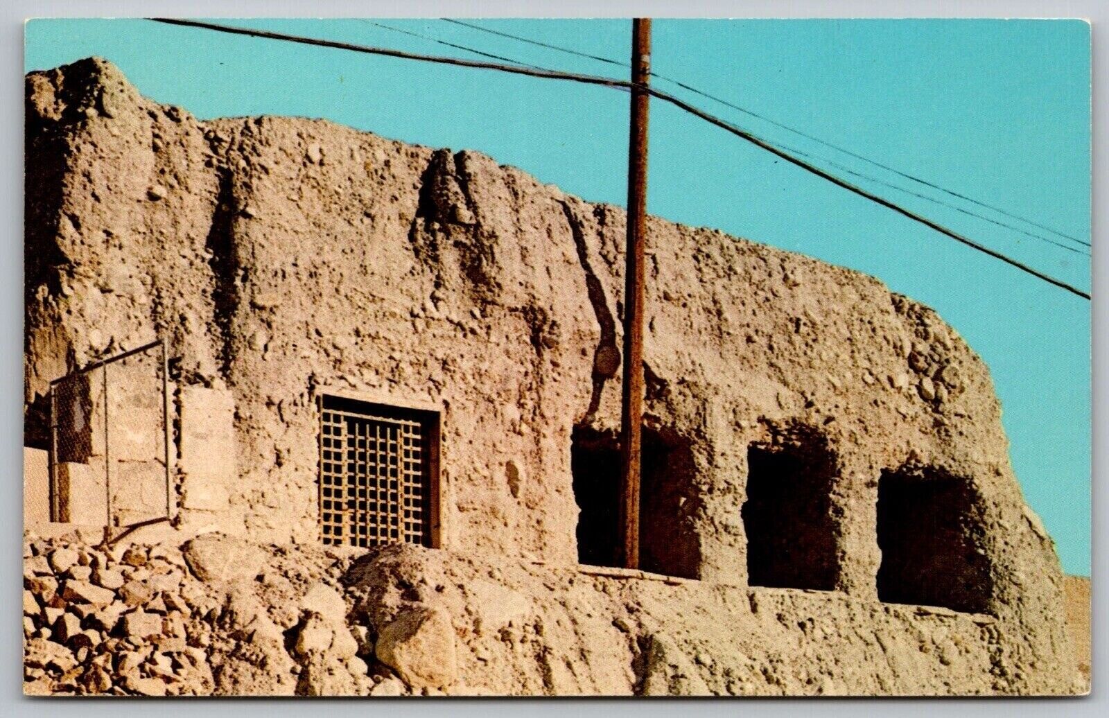 Yuma Territorial Prison Historical Monument Arizona State Parks Board Postcard