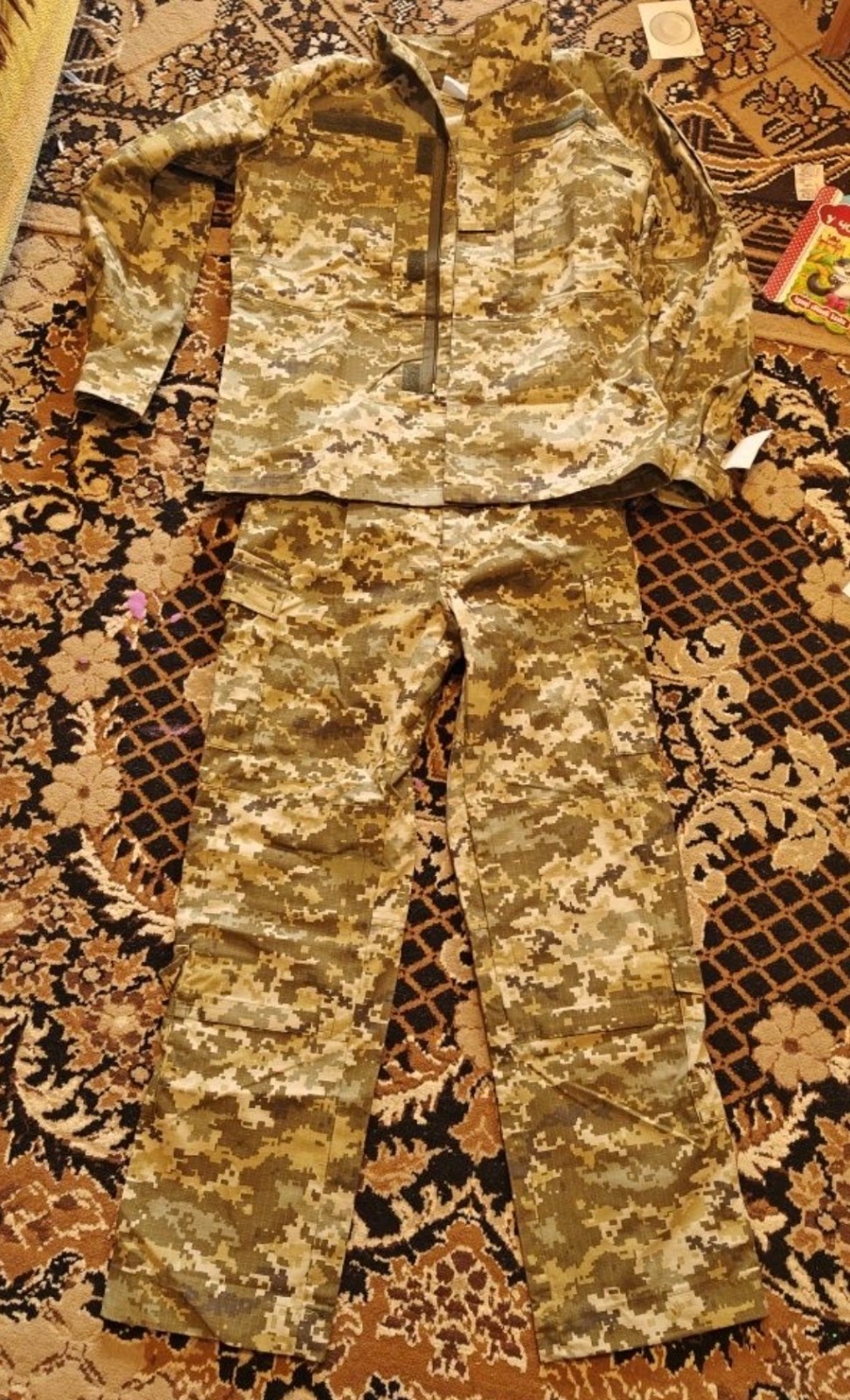 Ukrainian Army MM14 Pixel L/R Combat Uniform Summer Suit Tactical Military Set