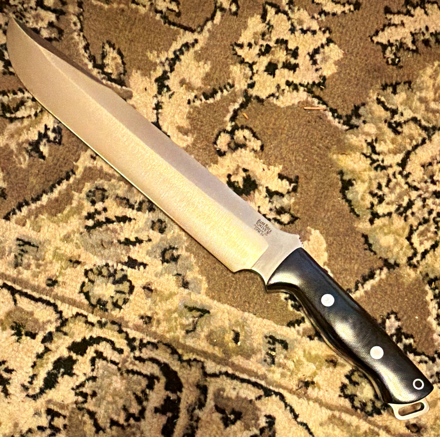 Bark River Knives Bravo 3. BCM handle 3V steel with BCM firesteel Bark River Knives Bravo 3. BCM handle 3V steel with BCM firesteel