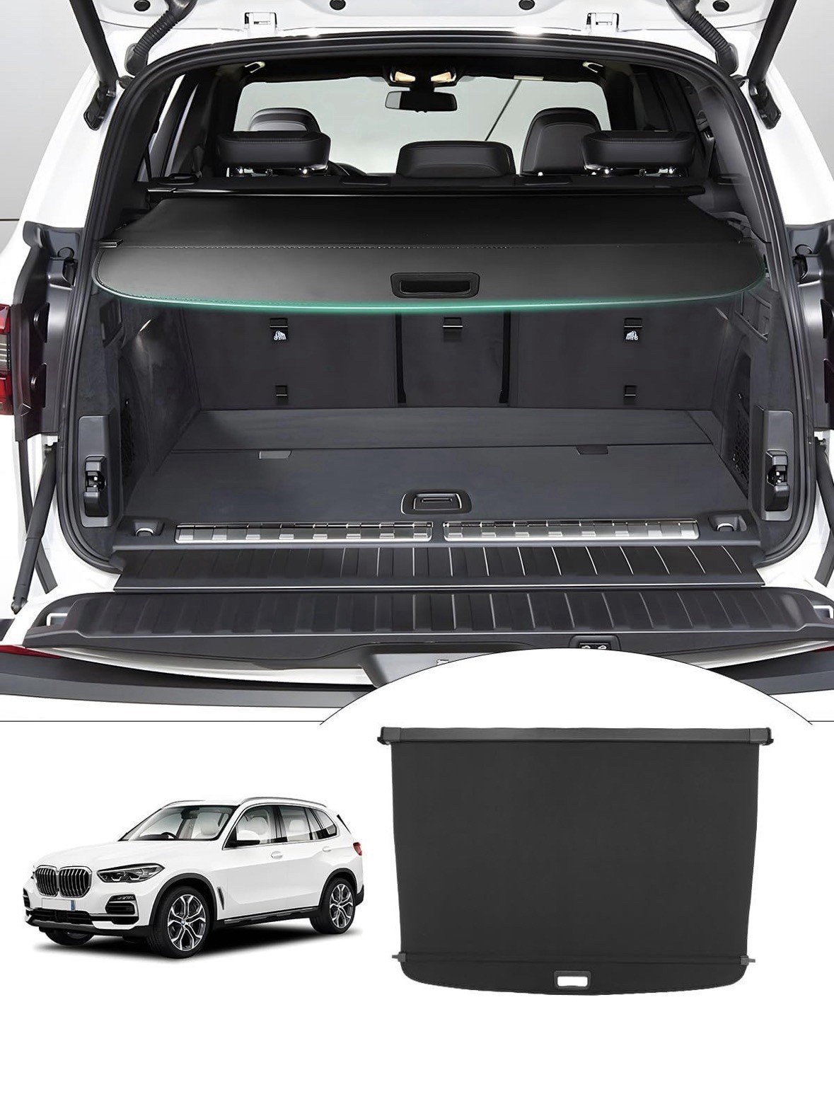 Powerty Cargo Cover for 2019-2025 2026 BMW X5 Trunk 15) | 2019-2026 Jos Powerty Cargo Cover for 2019-2025 2026 BMW X5 Trunk 15) | 2019-2026 Jos