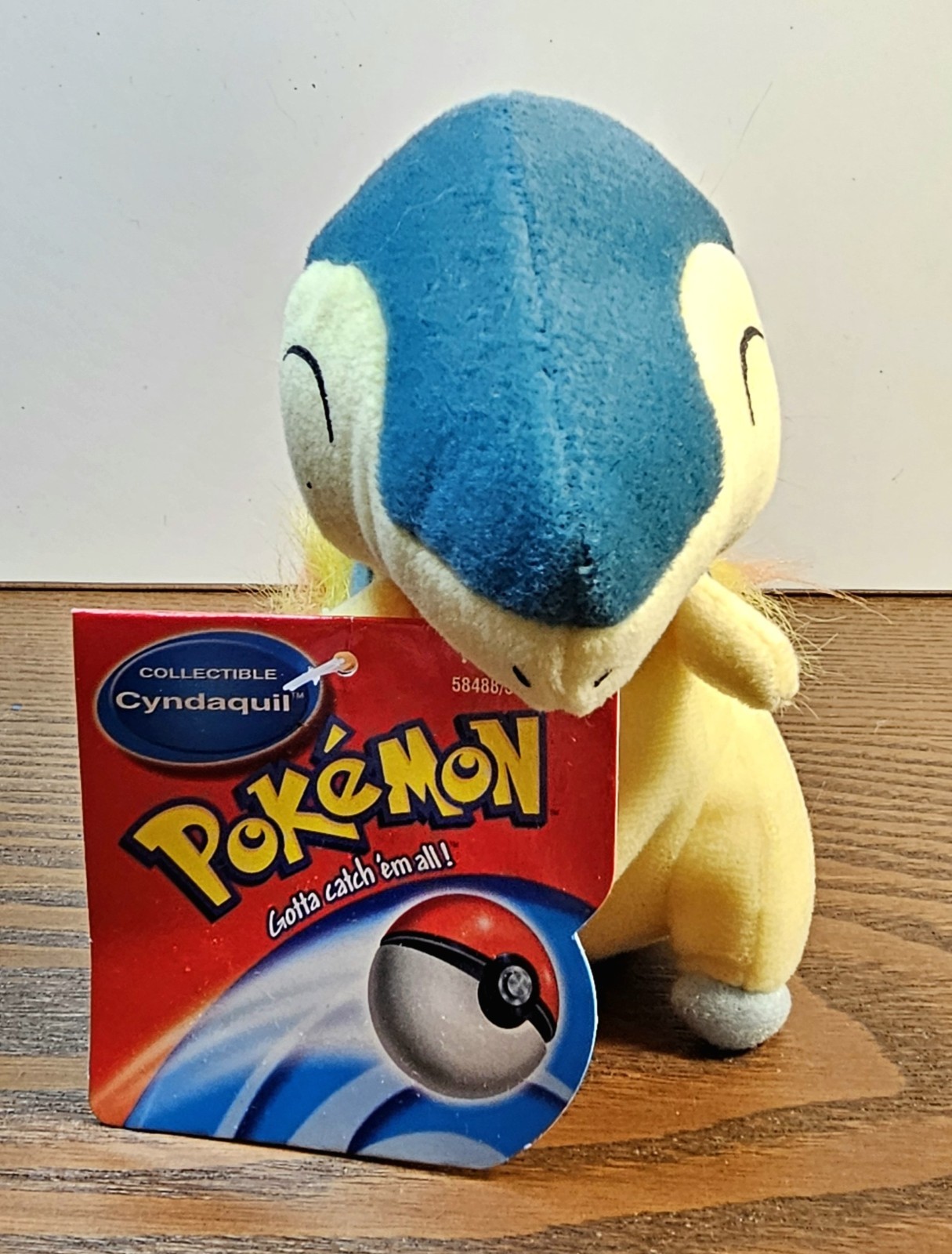 2000 Hasbro Pokemon 5” Cyndaquil Vintage Stuffed Plush - New w/ Tags - Rare HTF 2000 Hasbro Pokemon 5” Cyndaquil Vintage Stuffed Plush - New w/ Tags - Rare HTF