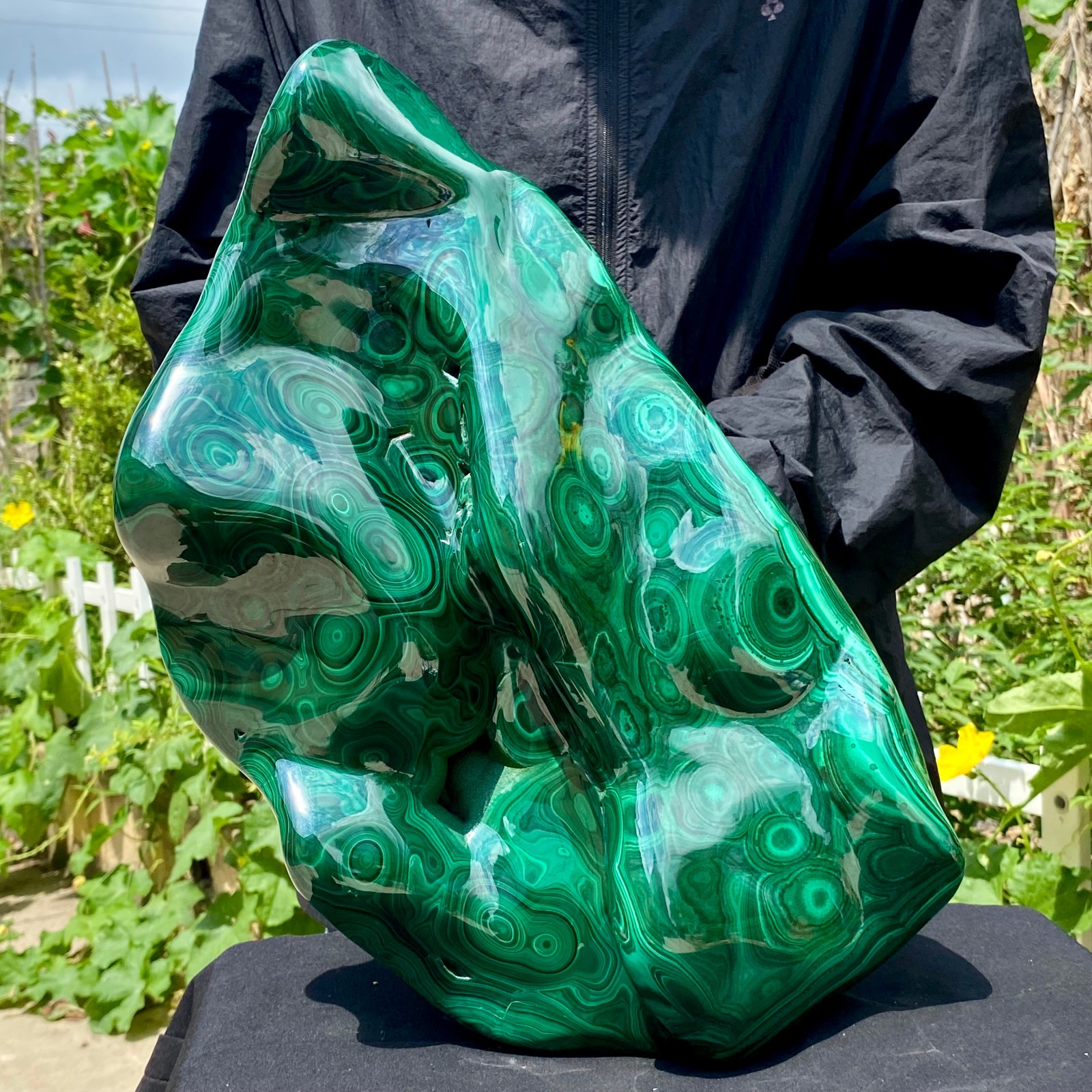 32.49LB TOP Natural Malachite crystal quartz Mineral specimen Reiki gem 32.49LB TOP Natural Malachite crystal quartz Mineral specimen Reiki gem
