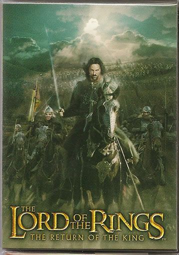 LOTR ROTK Return of the King Trading Cards Base Set 1-90 LOTR ROTK Return of the King Trading Cards Base Set 1-90