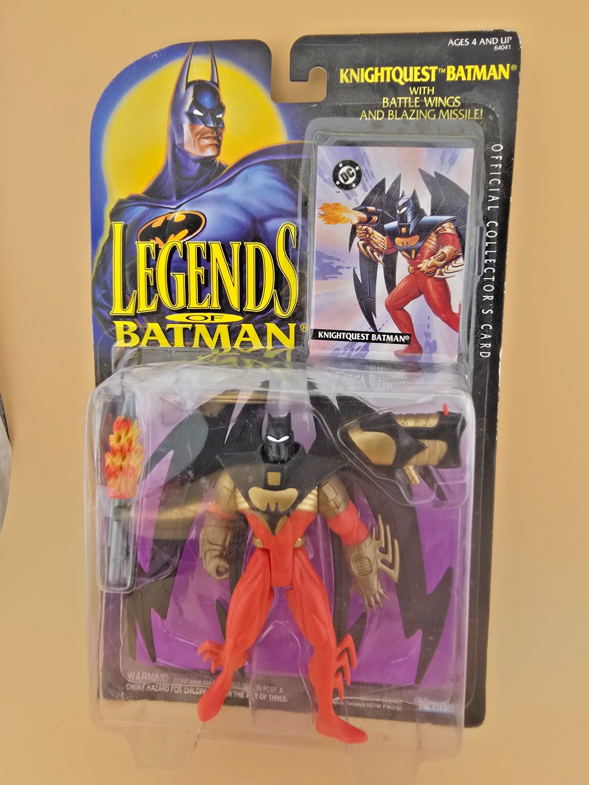 Batman Legends Knightquest batman carded  5"