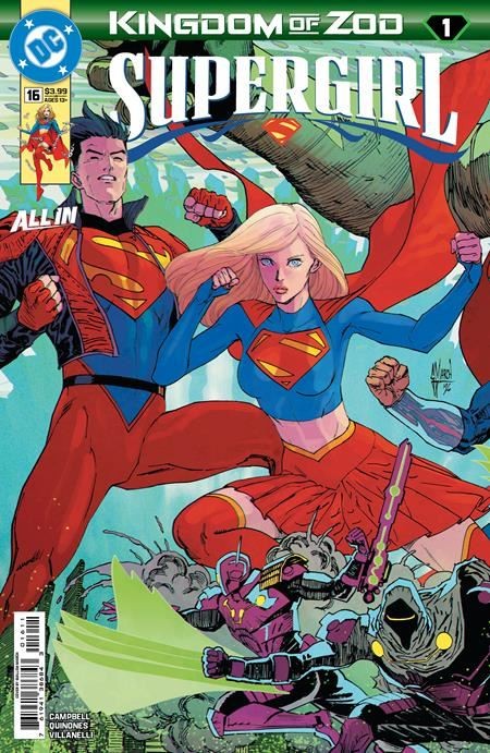 SUPERGIRL #16 CVR A GUILLEM MARCH CONNECTING (KINGDOM OF ZOD) DC Comics 2026 SUPERGIRL #16 CVR A GUILLEM MARCH CONNECTING (KINGDOM OF ZOD) DC Comics 2026