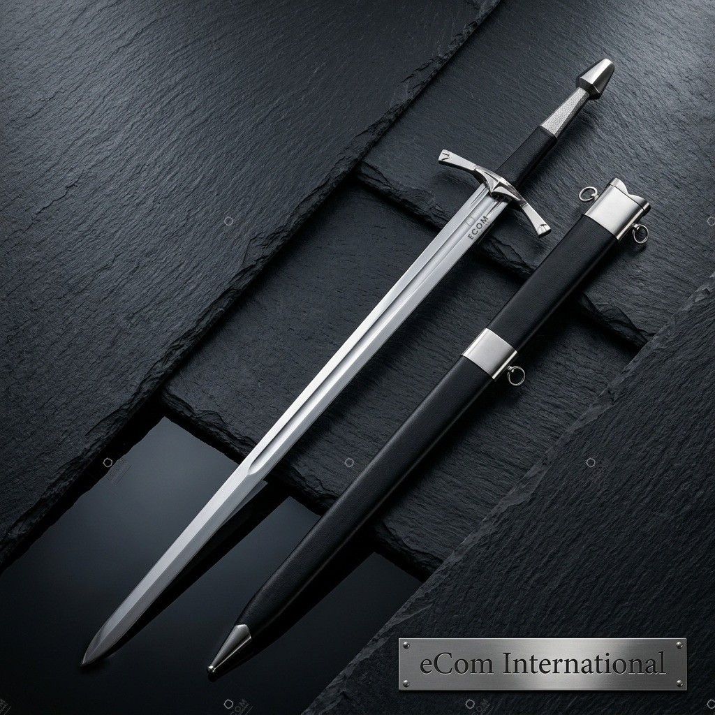 Premium Hand Forged 15th Century Medieval Renaissance Long Sword With Scabbard Premium Hand Forged 15th Century Medieval Renaissance Long Sword With Scabbard