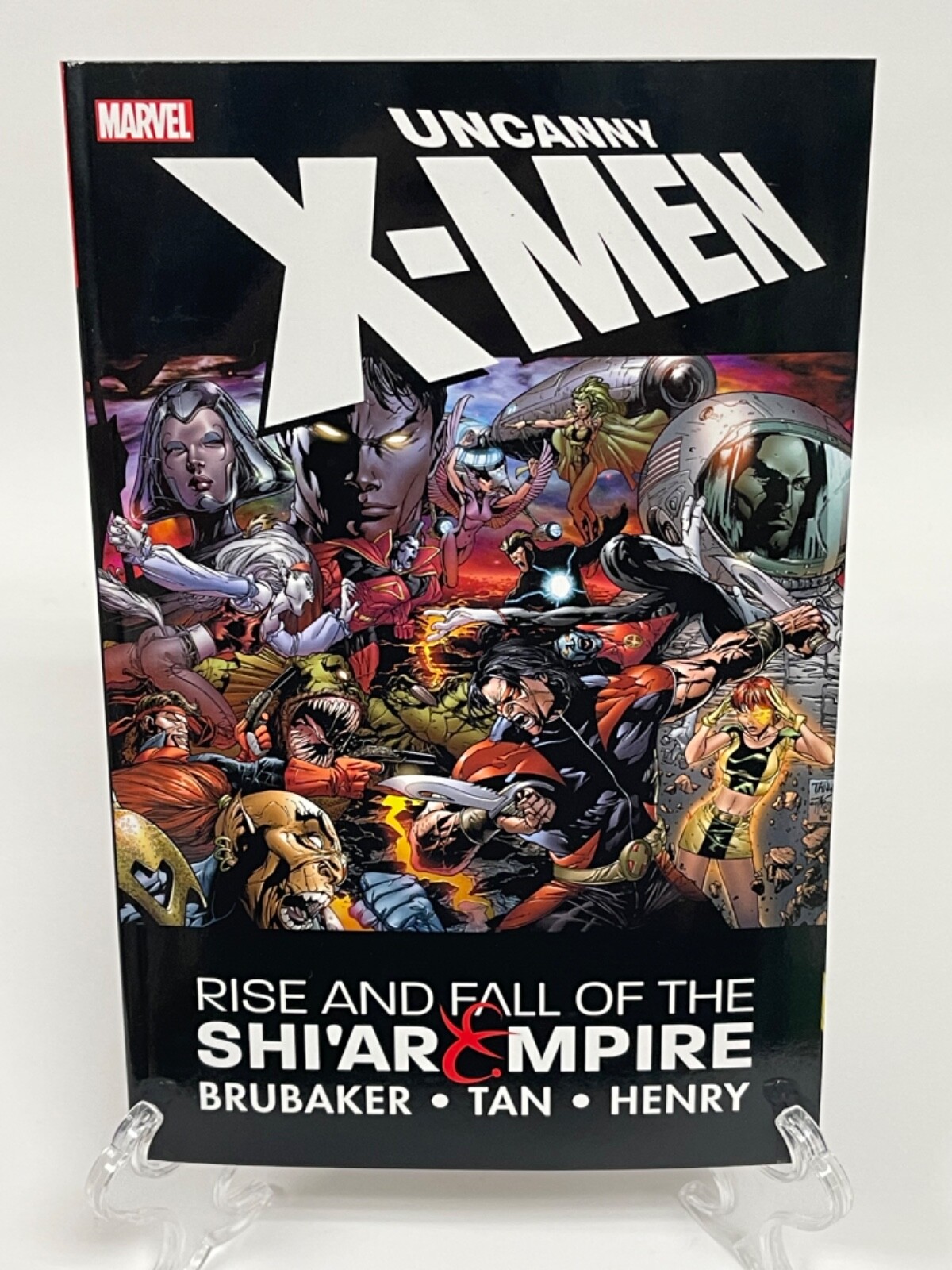 Uncanny X-Men Rise & Fall of the Shi’ar Empire by Brubaker New Marvel Comics TPB Uncanny X-Men Rise & Fall of the Shi’ar Empire by Brubaker New Marvel Comics TPB
