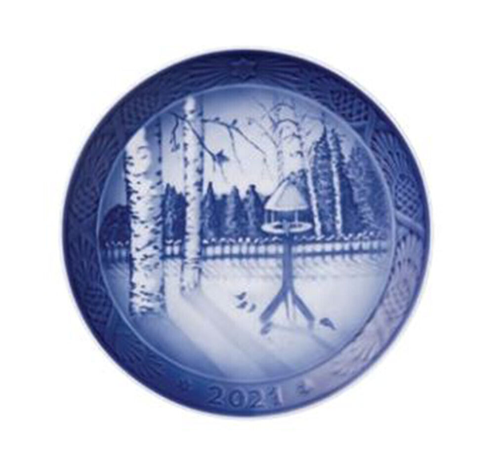 2021 Royal Copenhagen Christmas Plate | NEW IN BOX | FACTORY FIRST DENMARK