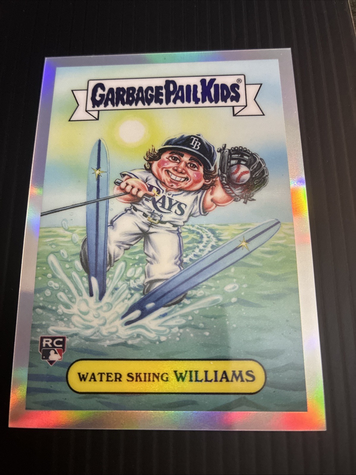 Topps 2026 Garbage Pail Kids GPK-7 Water Skiing Williams #GPK-7 RC Topps 2026 Garbage Pail Kids GPK-7 Water Skiing Williams #GPK-7 RC