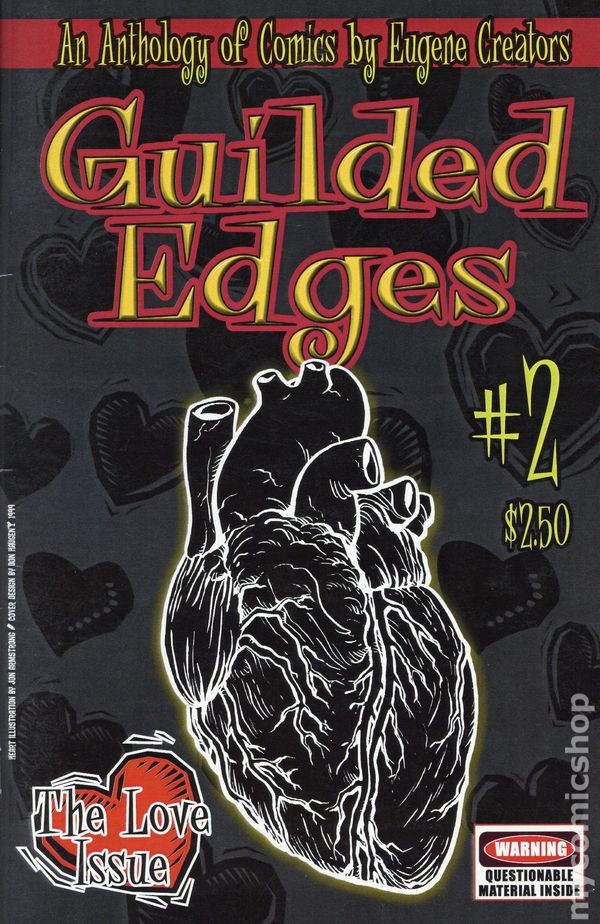 Guilded Edges #2 VG 1999 Stock Image Low Grade Guilded Edges #2 VG 1999 Stock Image Low Grade