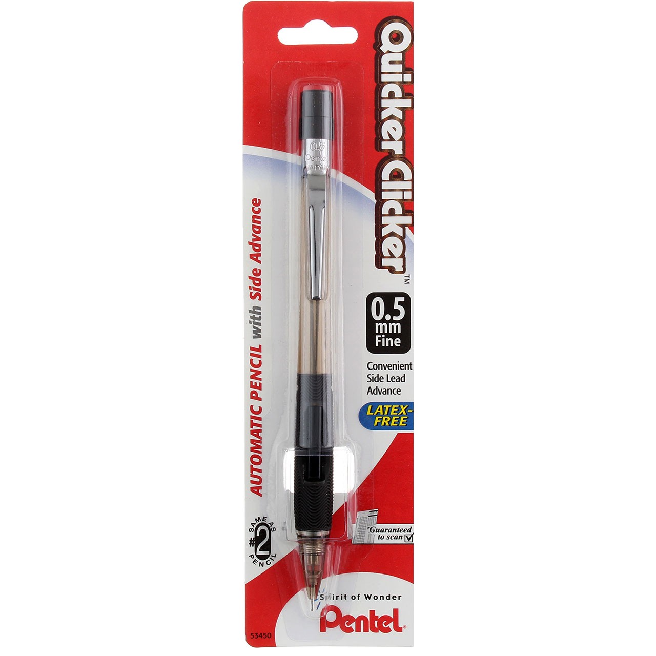 6 Pack Pentel Quicker Clicker Automatic Pencil Fine 0.5 oz 6 Pack Pentel Quicker Clicker Automatic Pencil Fine 0.5 oz