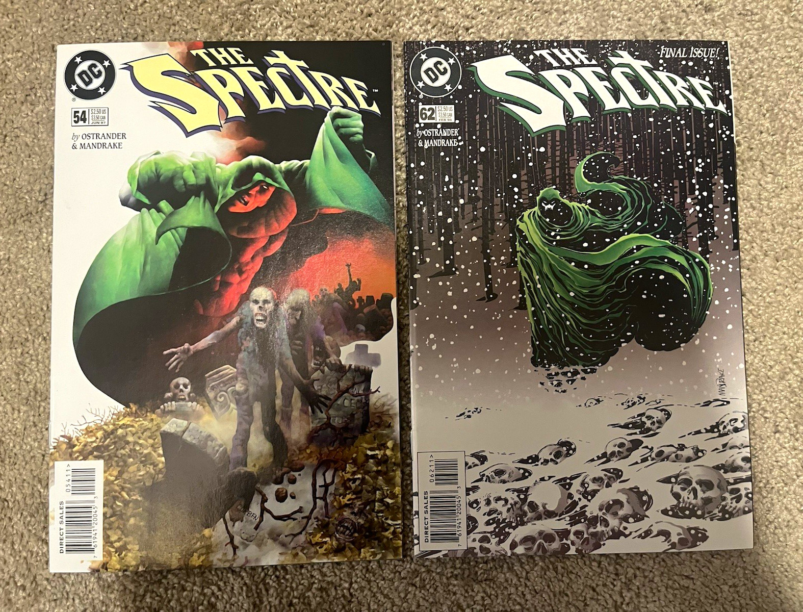 DC The Spectre #54 Comic Book Lot 1997 DC The Spectre #54 Comic Book Lot 1997