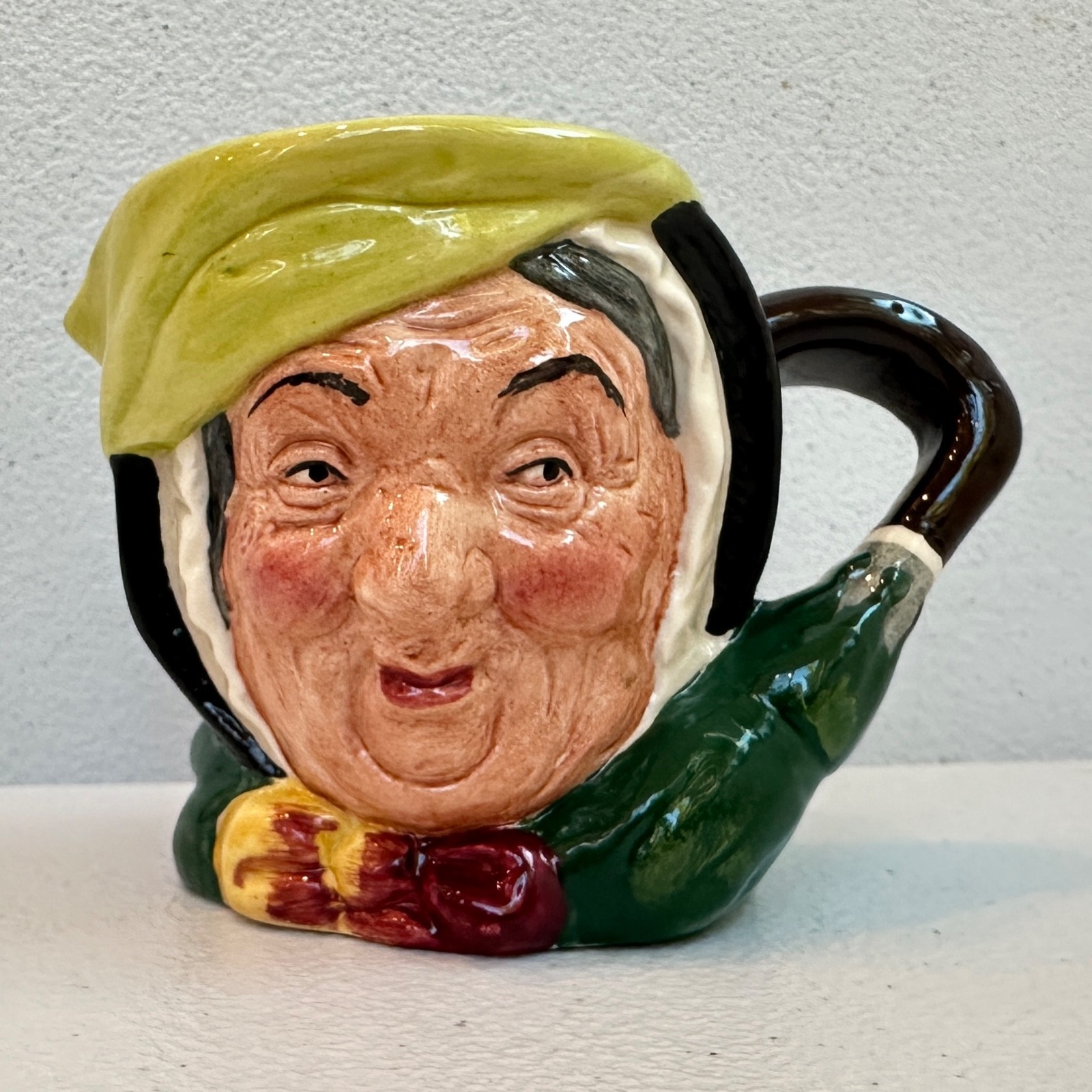 Vintage Royal Doulton Sairey Gamp Mini Character Jug Toby Mug D5451
