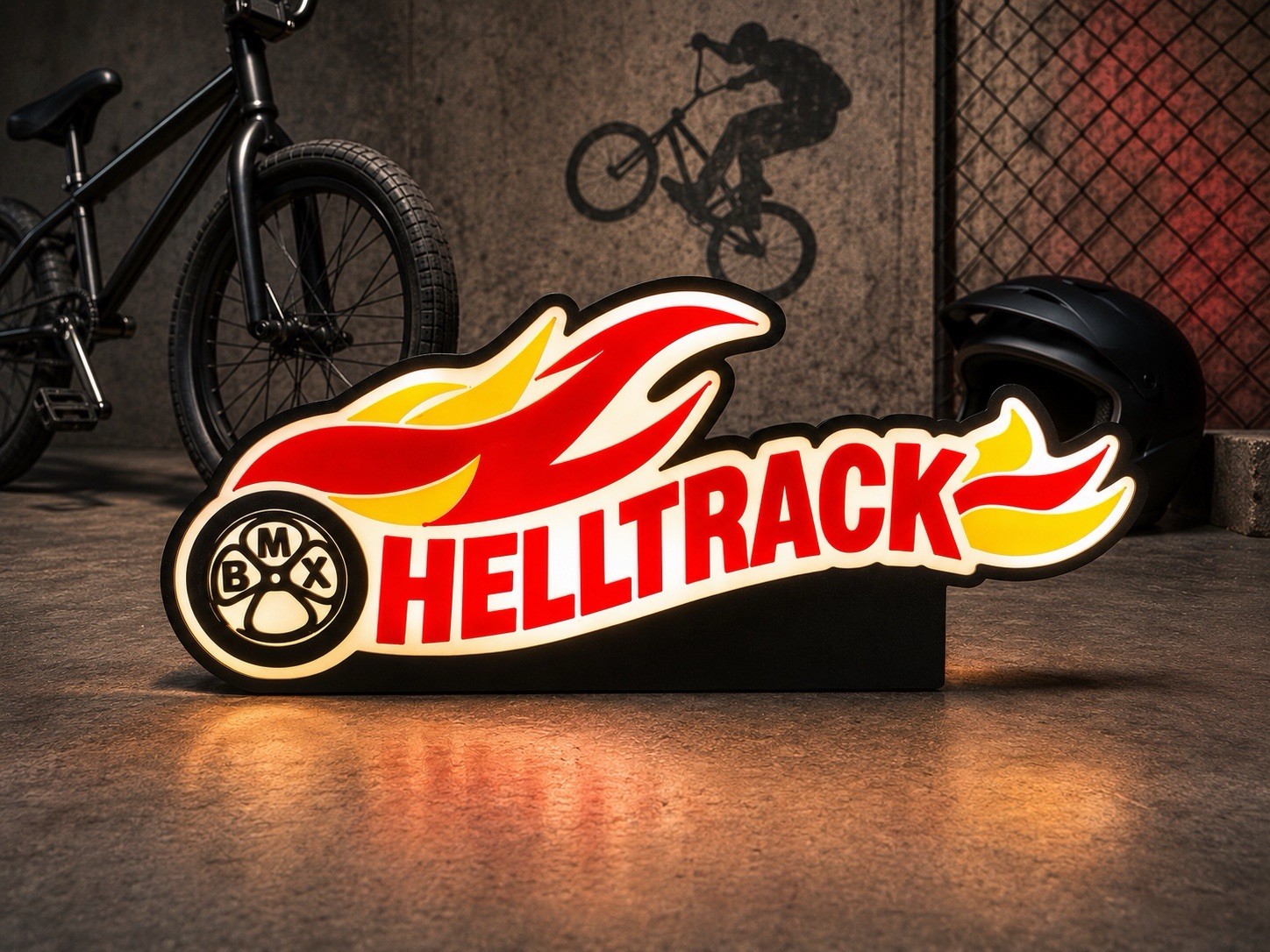 Vintage style RAD BMX Helltrack light Vintage style RAD BMX Helltrack light
