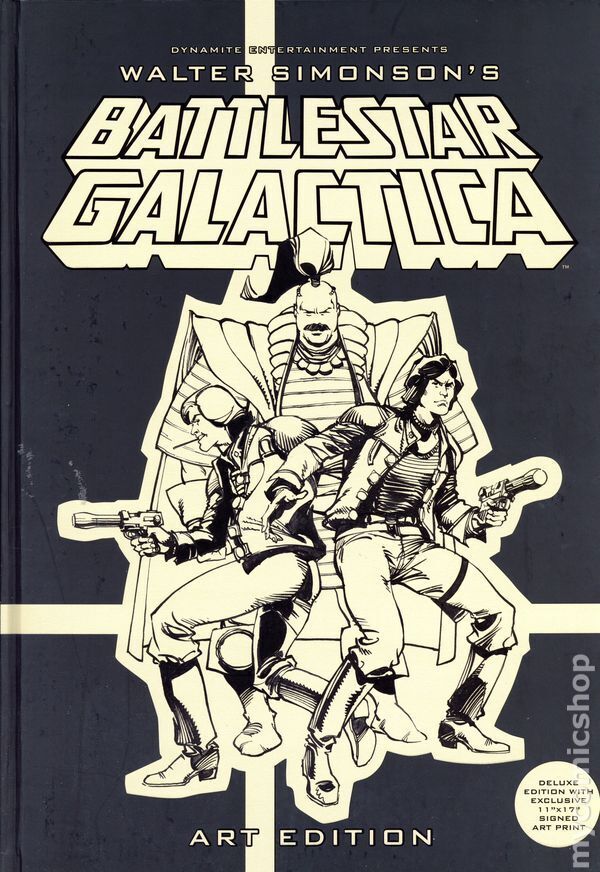 Walter Simonson's Battlestar Galactica HC Art Edition 1S-1ST NM 2018
