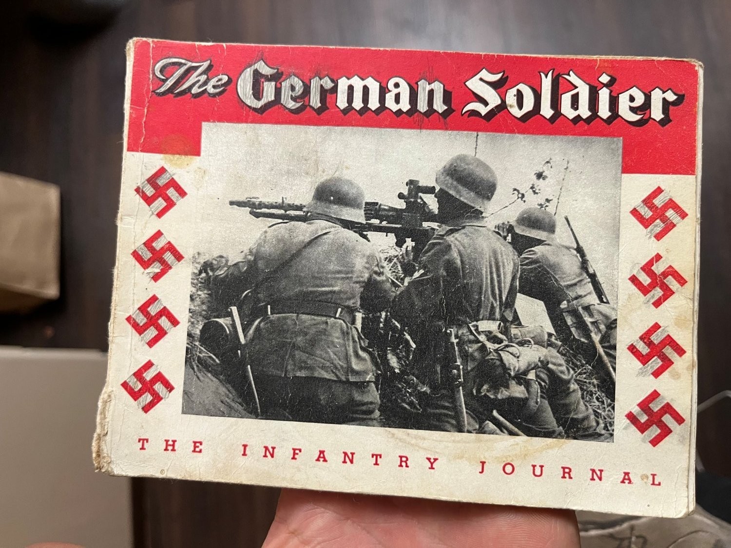 Vintage WWII The German Soldier Book Infantry Journal Military Intelligence 1940