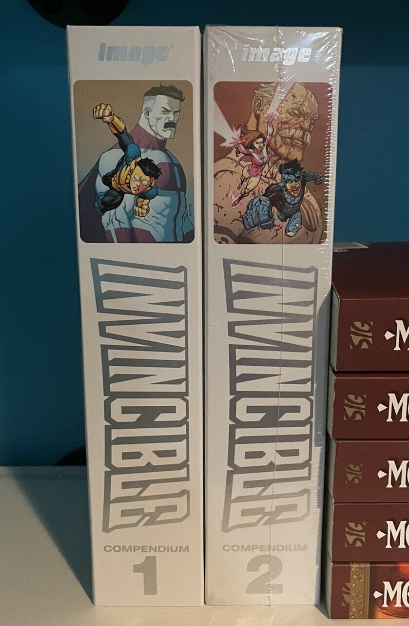 Invincible Hardcover Compendiums 1 and 2 Lot
