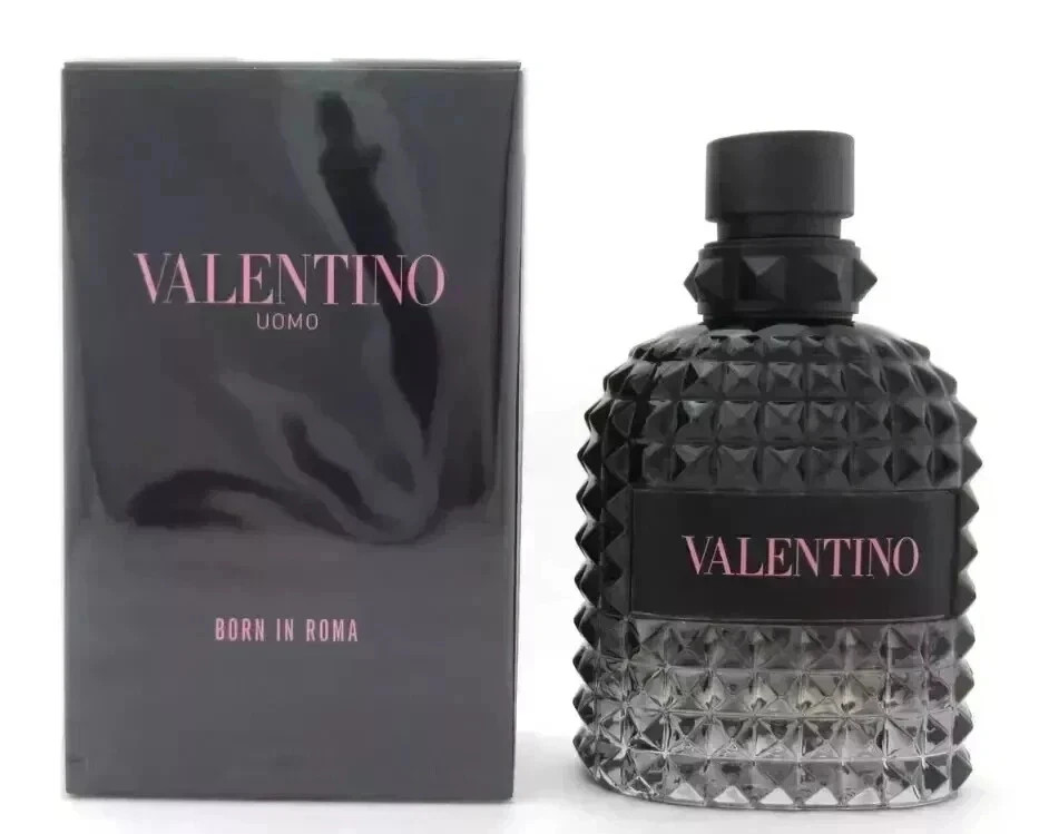 Uomo Born In Roma by Valentino 100ml 3.4 fl oz EDT Cologne Spray New In Box Uomo Born In Roma by Valentino 100ml 3.4 fl oz EDT Cologne Spray New In Box