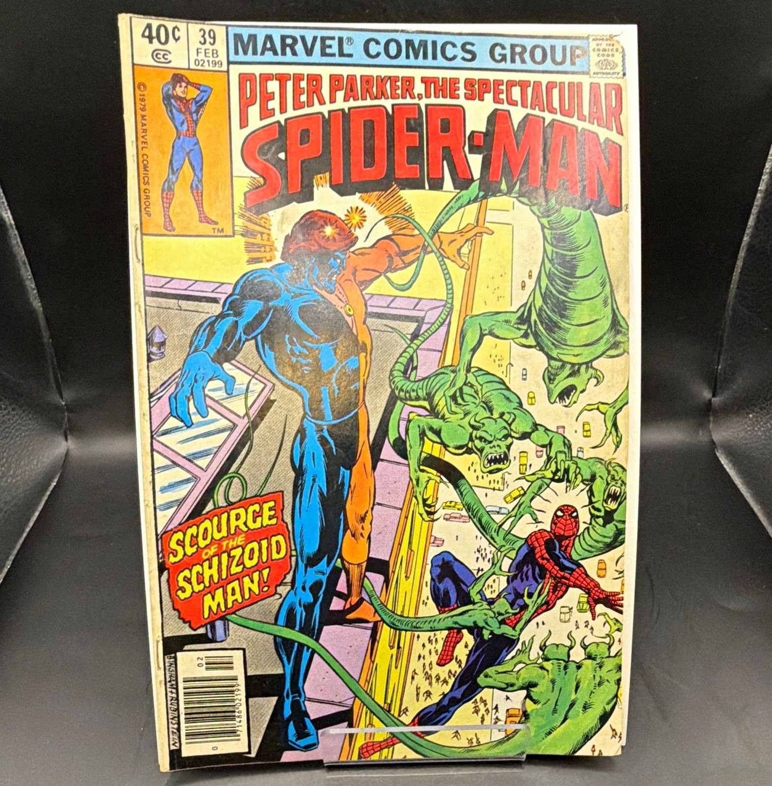 Marvel Peter Parker The Spectacular Spider-Man #39 1979 Newsstand Mantlo Marvel Peter Parker The Spectacular Spider-Man #39 1979 Newsstand Mantlo